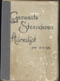 005-C-766 Adreslijst Gemeente Steenderen 1969